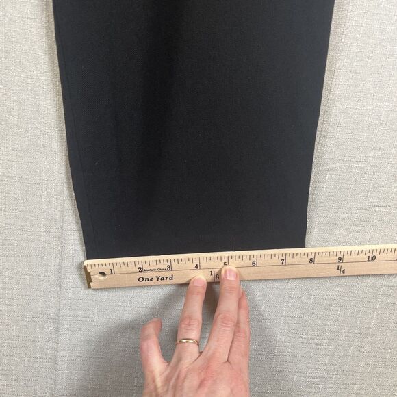 Aritzia Wilfred Kari Pants Size Small Pant Drawstring Pockets Black Paper Bag - Picture 14 of 16